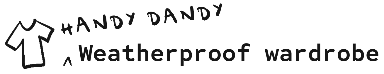 Weatherproof wardrobe calculator logo